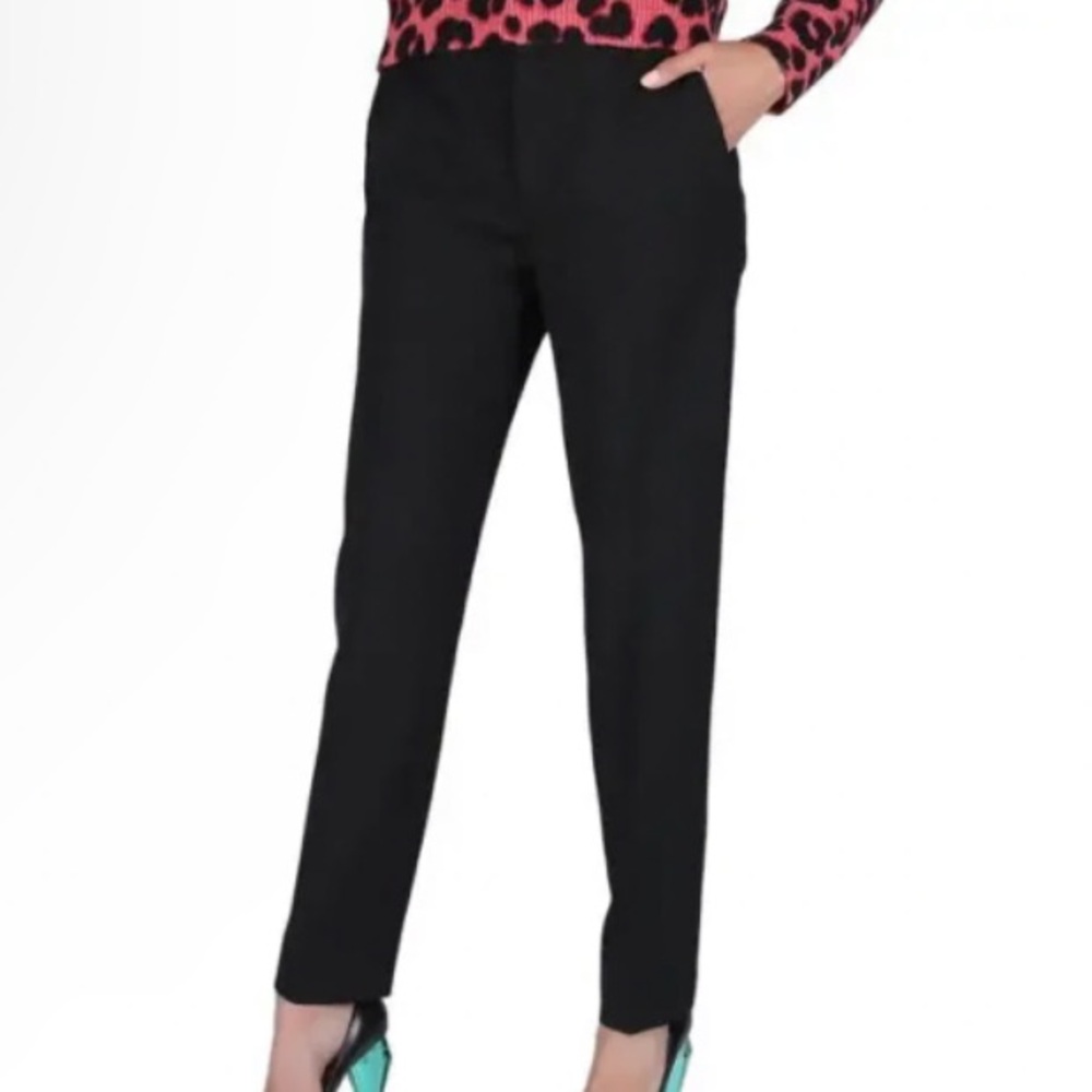 RED Valentino Wool Blend Lightweight Straight Leg Dress Pants Trousers
